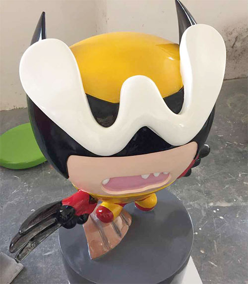 商場玻璃鋼公仔雕塑