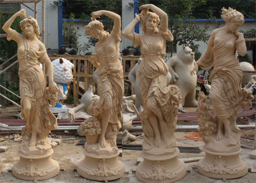 玻璃鋼砂巖雕塑